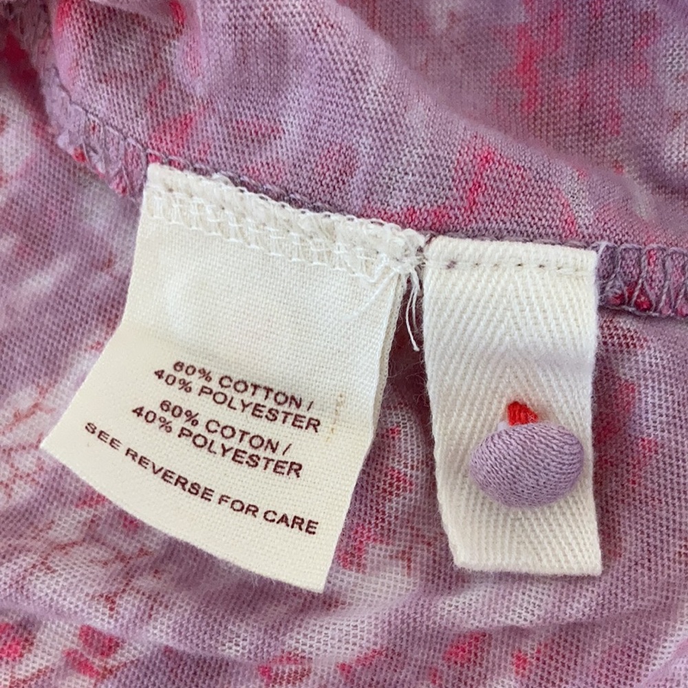 Free people boho tunic top floral romantic S - Picture 13 of 15